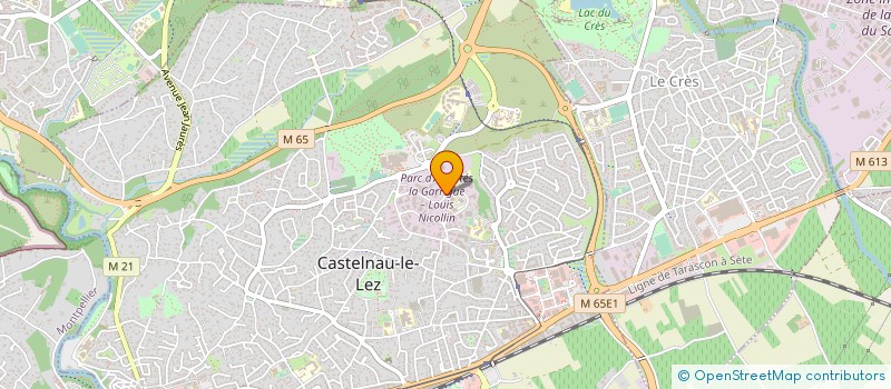 localisation de l'entreprise INNLED à CASTELNAU-LE-LEZ