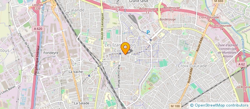 localisation de l'entreprise INNO COM à TOULOUSE