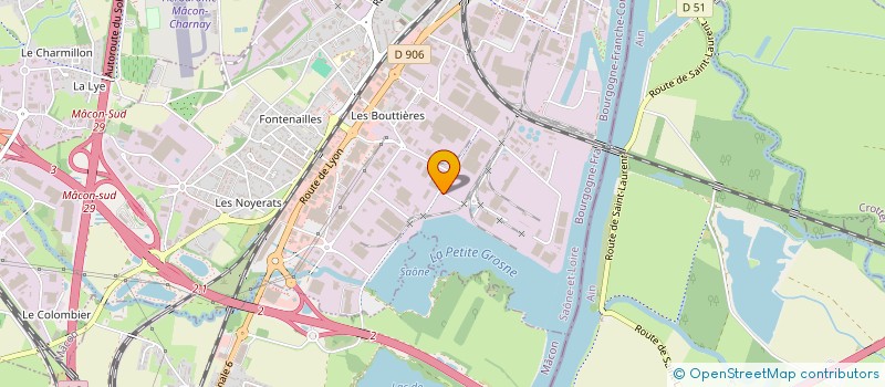 localisation de l'entreprise INNO MODAL à MACON