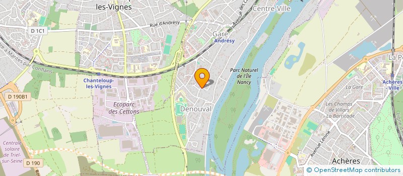 localisation de l'entreprise INNO3MED  ANDRESY