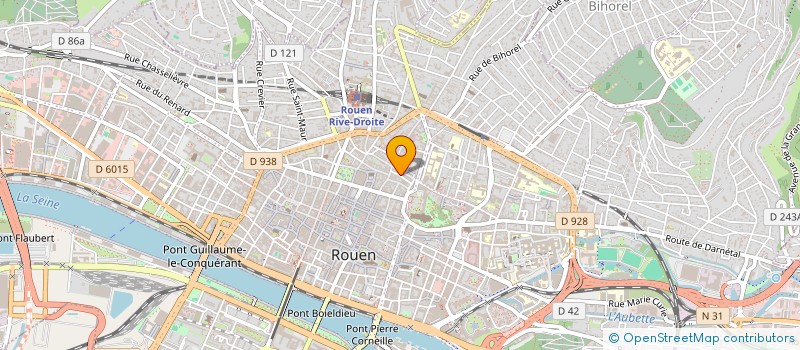 localisation de l'entreprise INNOA à ROUEN