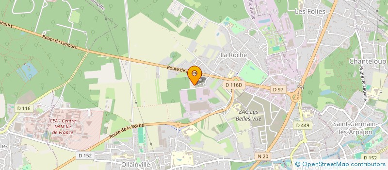 localisation de l'entreprise INNOBAT  NOZAY