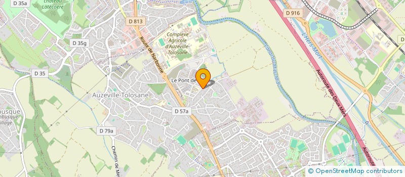 localisation de l'entreprise INNOBEAUTE  AUZEVILLE-TOLOSANE