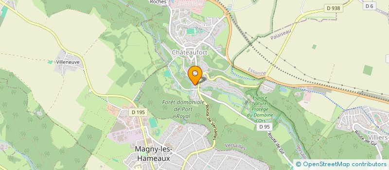 localisation de l'entreprise INNOBIO à CHATEAUFORT