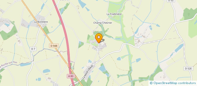 localisation de l'entreprise INNOBOIS  BOURNEZEAU