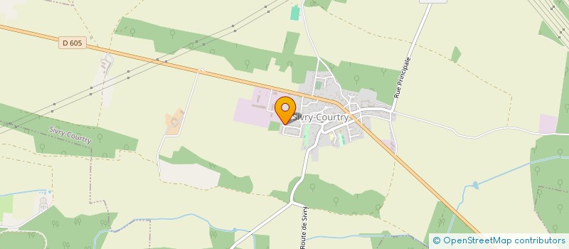 localisation de l'entreprise INNOCENCE ECORCHEE  SIVRY-COURTRY