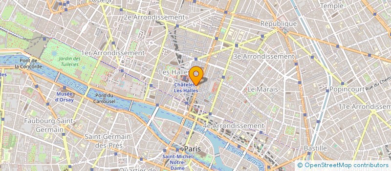 localisation de l'entreprise INNOCENTI  PARIS