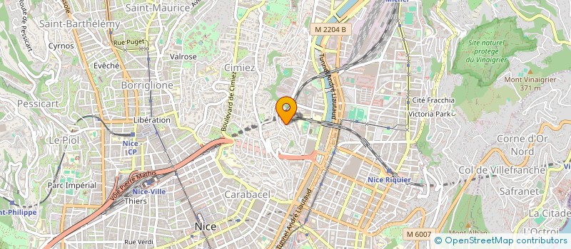 localisation de l'entreprise INNOFENSO à NICE