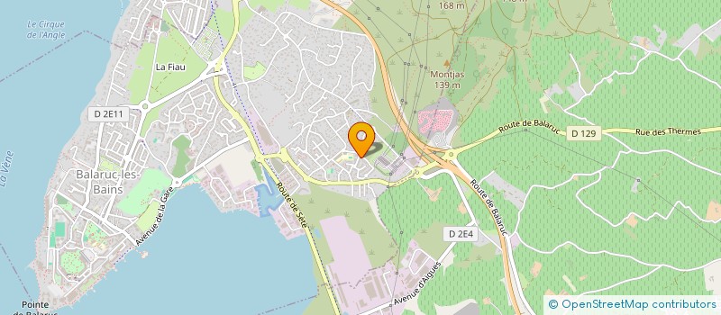 localisation de l'entreprise INNOFROID à BALARUC-LES-BAINS