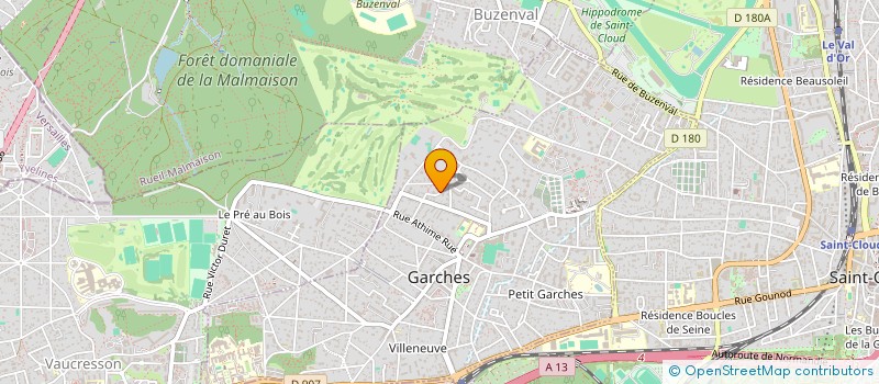 localisation de l'entreprise INNOGAIA  GARCHES