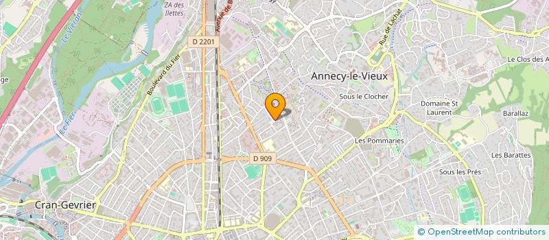 localisation de l'entreprise INNOGREEN CONNECT  ANNECY