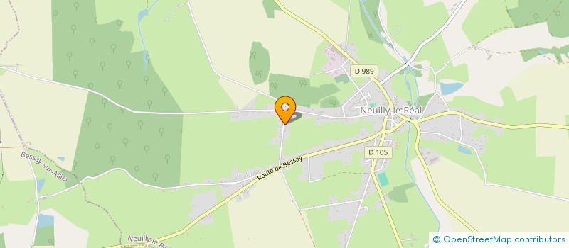 localisation de l'entreprise INNOGREENTECH à NEUILLY-LE-REAL