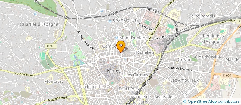 localisation de l'entreprise INNOGUR TECHNOLOGIES à NIMES