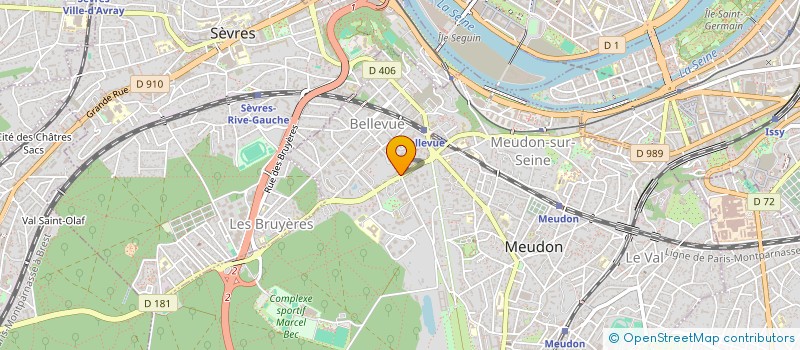 localisation de l'entreprise INNOKNIT  MEUDON