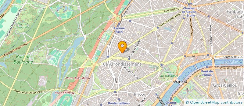 localisation de l'entreprise INNOLI ENVIRONNEMENT  ASNIERES-SUR-SEINE