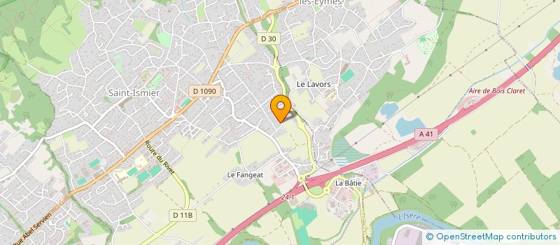 localisation de l'entreprise INNOLOC à SAINT-ISMIER