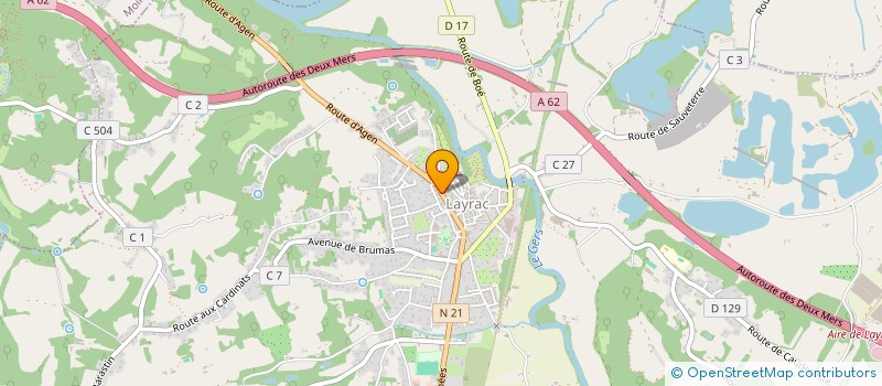 localisation de l'entreprise INNOMAG à LAYRAC