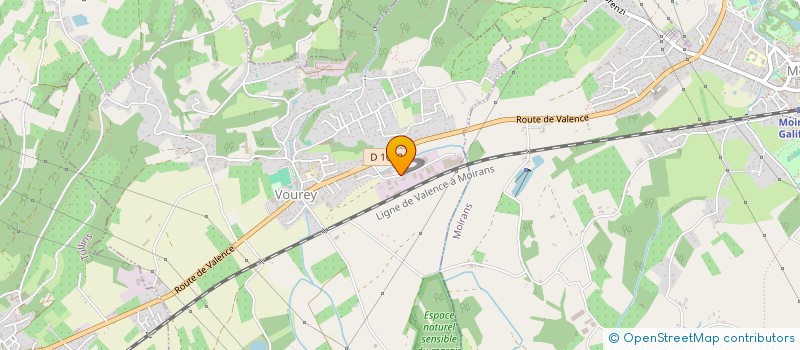 localisation de l'entreprise INNOMAT DISTRIBUTION  VOUREY