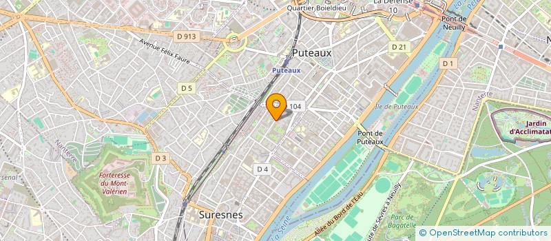localisation de l'entreprise INNOMATIX à SURESNES