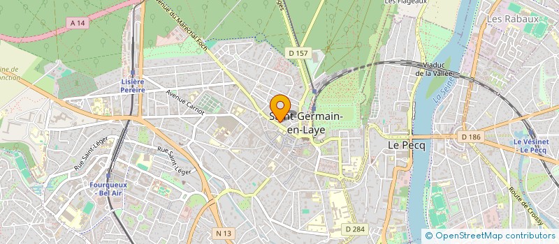 localisation de l'entreprise INNOMED à CROISSY-SUR-SEINE