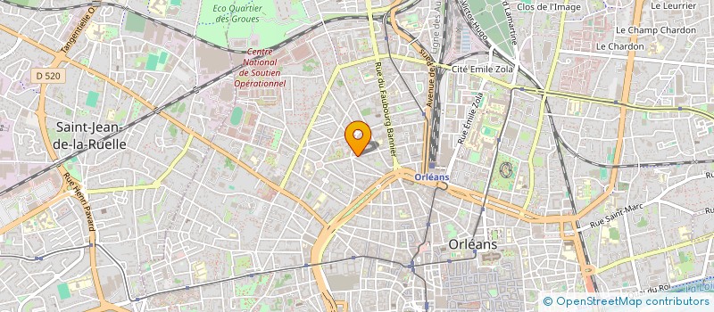localisation de l'entreprise INNOMEDIAS à ORLEANS