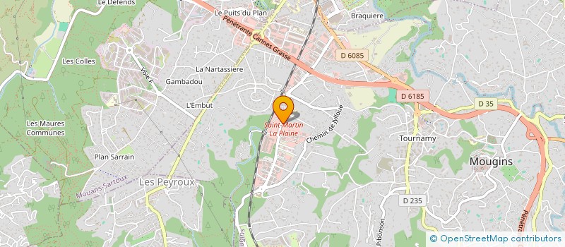 localisation de l'entreprise INNOOV SOLUTIONS  MOUGINS