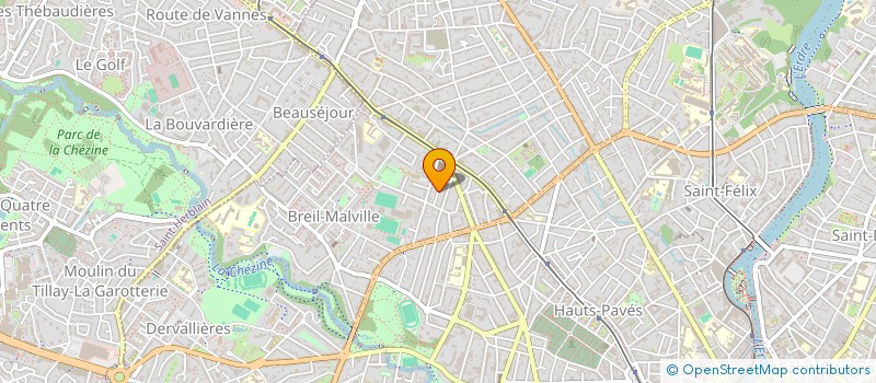 localisation de l'entreprise INNOPI à NANTES