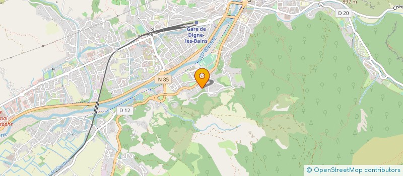 localisation de l'entreprise INNOPRO à DIGNE-LES-BAINS