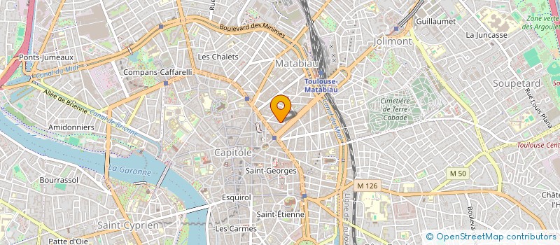 localisation de l'entreprise INNOSIDE à TOULOUSE