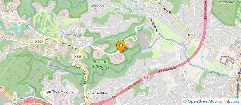 localisation de l'entreprise INNOSKEL  BIOT