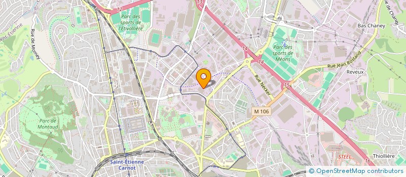 localisation de l'entreprise INNOSPACE  SAINT-ETIENNE