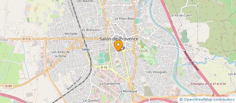 localisation de l'entreprise INNOSTEO à SALON-DE-PROVENCE