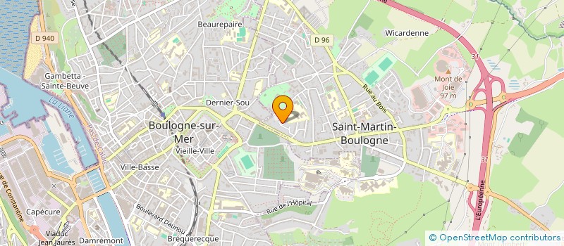 localisation de l'entreprise INNOTECH MARITIME à SAINT-MARTIN-BOULOGNE