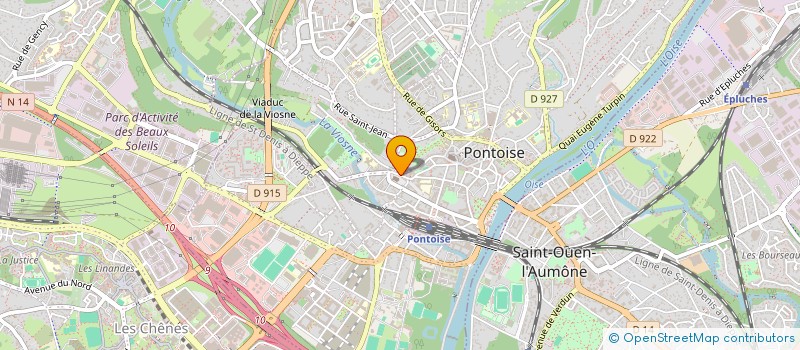 localisation de l'entreprise INNOTECH SERVICES  PONTOISE