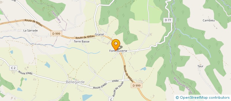 localisation de l'entreprise INNOTRONIC  BELLEGARDE-MARSAL