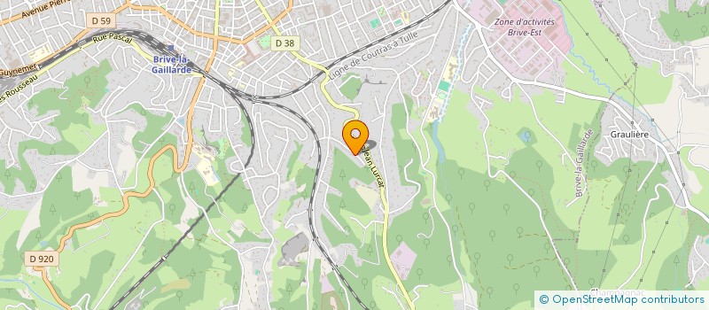 localisation de l'entreprise INNOV'19 à BRIVE-LA-GAILLARDE