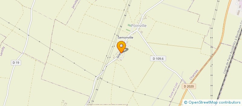 localisation de l'entreprise INNOV' à POINVILLE