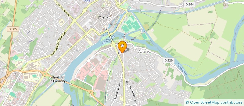 localisation de l'entreprise INNOV'AUTO  ATHEE