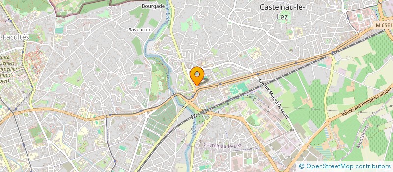 localisation de l'entreprise INNOV BEAUTY à CASTELNAU-LE-LEZ