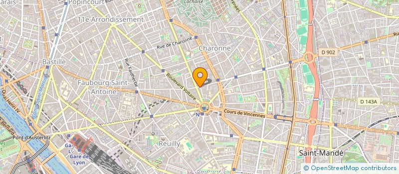 localisation de l'entreprise INNOV'CLEAN  PARIS