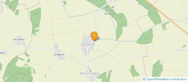 localisation de l'entreprise INNOV'CONCEPT PATRIMOINE à MITTAINVILLIERS-VERIGNY