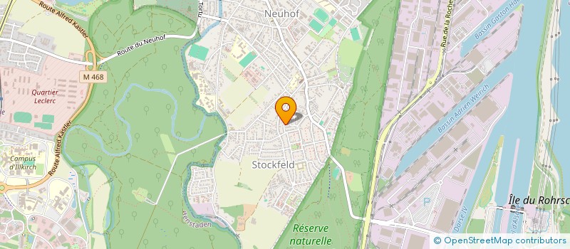 localisation de l'entreprise INNOV CONCEPT WEB à STRASBOURG