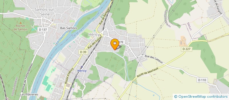 localisation de l'entreprise INNOV CREATION  HERICY