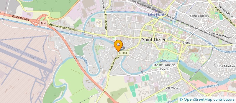 localisation de l'entreprise INNOV DECO à SAINT-DIZIER