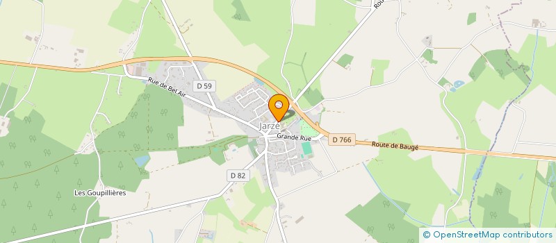 localisation de l'entreprise INNOV'DECO à LOIRE-AUTHION