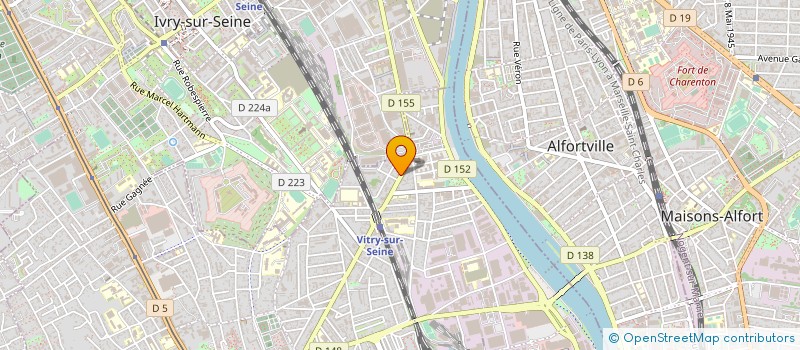 localisation de l'entreprise INNOV'DESIGN  VITRY-SUR-SEINE