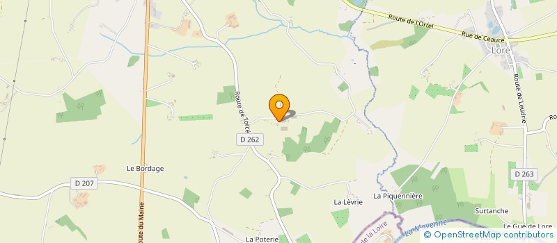 localisation de l'entreprise INNOV' DESLANDES à CEAUCE