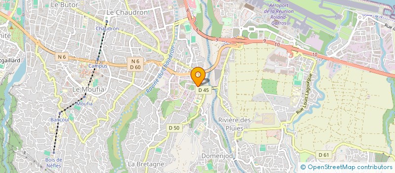 localisation de l'entreprise INNOV'EAU à SAINT-DENIS