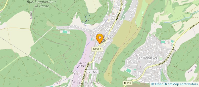 localisation de l'entreprise INNOV-ELECTRICITE EURL  ALGRANGE