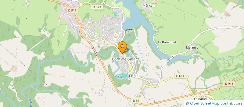 localisation de l'entreprise INNOV'ENERGIES  PONT-DE-SALARS